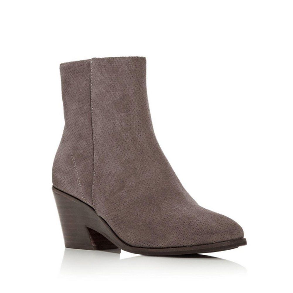 Gentle Souls by Kenneth Cole Sz. 11 Blaise Suede Ankle Wedge Boots